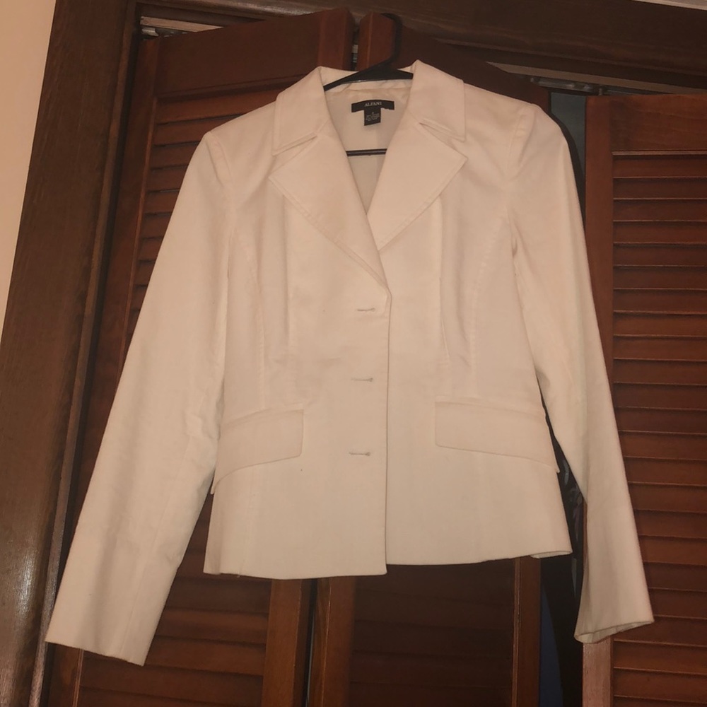 White blazer